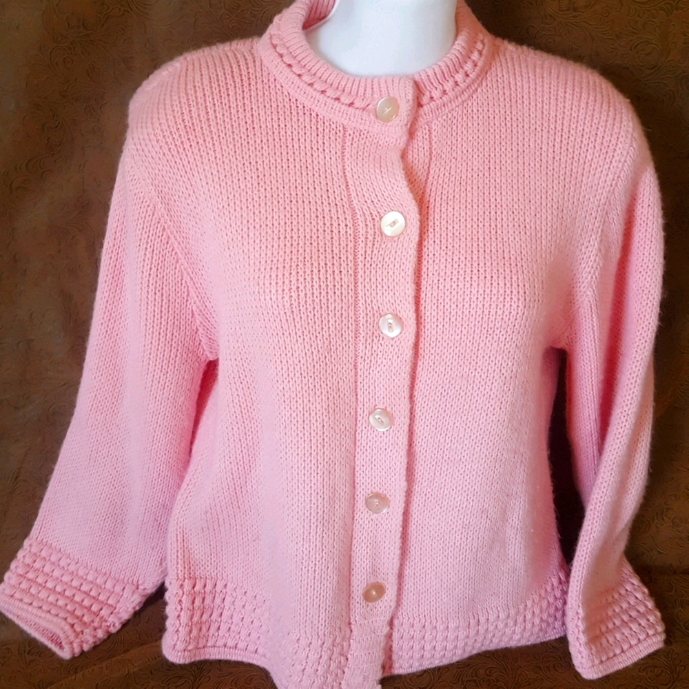 vintage cardigan sweater by Kay Wright.